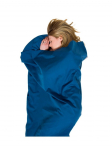 Miegmai&scaron;io įdėklas Lifeventure PolyCotton, tamsiai mėlyna sp., 185 cm