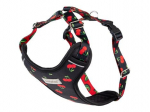 Petne&scaron;os &scaron;unims Amiplay Discovery BeHappy, juoda/raudona, 700 - 1050 mm x 25 mm, XXL