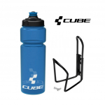 Komplektas, gertuvė ir laikiklis Cube Icon, plastikas/plienas, mėlyna