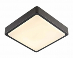 Lubinis lauko &scaron;viestuvas SLV Ainos Square, 18W, LED, IP65, antracito, 30 cm x 6.5 cm