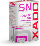 Automobilio variklio tepalas Xado 20W-50SN, pusiau sintetinis, 4 l