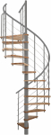 Sraigtiniai laiptai Minka Venezia Smart, 140 cm x 305.5 cm