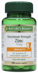 Maisto papildas Nature's Bounty Zinc, 100 vnt.