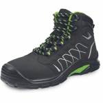 Darbo batai vyrams Cerva Tornafort MF S3 SRC, be aulo, be pa&scaron;iltinimo, juoda/žalia, 41 dydis