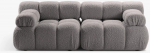 Modulinė sofa Micadoni Bellis, &scaron;viesiai pilka sp., 188 x 94 cm x 70 cm