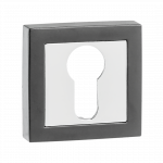 Durų apyraktė Kuchinox LK2_502B, chromo sp./grafito sp., 5.2 cm x 5.2 cm