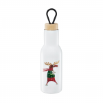 Termogertuvė Ambition Forest Moose, 0.4 l, balta/raudona/žalia