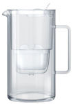 Vandens filtravimo indas Aquaphor Glass Maxfor+, 2.5 l, skaidri sp./balta sp.