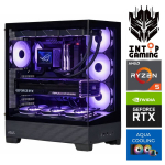 Stacionarus kompiuteris Intop Aqua Ryzen 5 7600X, 1 TB, DDR5 32 GB, SSD 1 TB, Nvidia GeForce RTX 5060 8 GB GDDR7