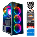 Stacionarus kompiuteris Intop Ryzen 7 5700G, 250 GB, DDR4 32 GB, SSD 250 GB, Radeon RX Vega 8 Dynamic, Windows 11 Home