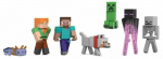 Figūrėlių rinkinys Mattel Minecraft World Builders, 8 cm, 7 vnt., įvairių spalvų