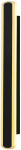 Sieninis lauko &scaron;viestuvas Candellux Lighting Stick, 20W, LED, IP65, juoda sp., 5 cm x 60 cm