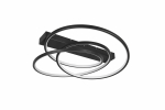 &Scaron;viestuvas lubų Trio Darvin 649110132, LED, 2300 - 4000 &deg;K, 1 x 36 W, juoda sp.