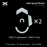 Kompiuterio pelės kojelės X-raypad Jade Skates Logitech G502 X Lightspeed & G502 X Plus, 2 vnt.