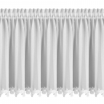 Dieninė užuolaida Lili, balta sp., 150 cm x 60 cm