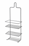 Du&scaron;o lentynėlė Mondex Carl, 10 cm x 47.5 cm x 18.5 cm, juoda