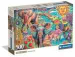 Dėlionė Clementoni Elephants Carnival 35572, 36 cm x 49 cm, 500 vnt., įvairių spalvų