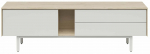 Televizoriaus spintelė Ema, rie&scaron;uto sp./bly&scaron;ki pilka sp., 40 cm x 180 cm x 56 cm
