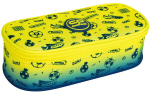 Penalas CoolPack Campus Football, 23 cm x 10 cm, mėlyna sp./geltona sp./žalia sp.