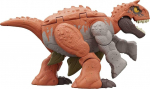 Žaislinė figūrėlė, dinozauras Mattel Jurassic World Fierce Changers Carnotaurus Stegosaurus, ruda sp.