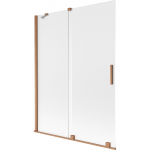 Vonios sienelė Mexen Velar, 130 cm x 150 cm, brushed copper sp./matinis