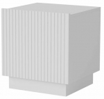 Naktinis staliukas Cama Meble Liverti, balta sp., 47 cm x 42 cm x 45 cm
