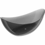 Vonia, laisvai pastatoma Mexen Vea, 180 cm x 80 cm x 75 cm, ovalas, black transparent sp.
