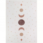 Kilimas vidaus Ayyildiz Coco Moon Phases, kreminė sp./oranžinė sp./ruda sp., 200 cm x 140 cm