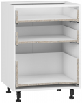 Karkasas Vento D3S_H-60/82, 52 cm x 60 cm, 82 cm, balta sp.