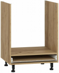Apatinė virtuvinė spintelė Vento DP-60/82, ąžuolo medienos imitacija sp., 52 cm x 60 cm x 82 cm