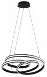 &Scaron;viestuvas lubų Trio Nuria, LED, 2300 - 4000 &deg;K, 1 x 60 W, balta sp./juoda sp.
