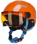 Prekė su pažeista pakuote. Slidinėjimo &scaron;almas Uvex Junior Visor, oranžinė sp., 52-54 cm