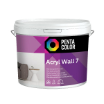 Dispersiniai dažai Pentacolor Acryl 7, balta sp., 3 l