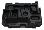 Įrankių dėžės įdėklas Makita Makpac Type 3, 37.8 cm x 28.5 cm x 8 cm, juoda sp.