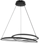 &Scaron;viestuvas lubų Candellux Lighting Callas 31-54029, LED, 3000 - 6500 &deg;K, 1 x 32 W, balta sp. / juoda sp.