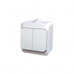 Jungiklis Schneider Electric Cedar Plus, 2 kl., balta sp.