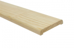 Durų apvadas, 230 cm x 8 cm x 1.4 cm, pu&scaron;ies sp