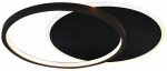 &Scaron;viestuvas lubų Lucide Axelle 44112/24/30, LED, 2700 &deg;K, 1 x 24 W, juoda sp.
