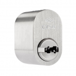 Spynos cilindras Cisa OA715.03.0.1200.Pp, skandinavi&scaron;ko tipo (ovalūs), 25 mm, chromo