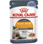 &Scaron;lapias kačių maistas Royal Canin Hair & Skin, žuvis/vi&scaron;tiena, 0.085 kg x 12 vnt.