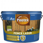 Medienos impregnantas Pinotex Fence Lasur, raudonai ruda sp./&scaron;ermuk&scaron;nis sp., 10 l