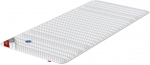 Čiužinio apsauga Sleepwell Top Hygienic Lux Supersoft Stretch, 200 cm x 80 cm, mink&scaron;tas