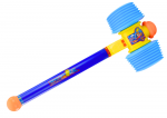 Lavinimo žaislas, plaktukas Lean Toys, 22 cm, mėlyna