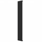 Radiatorius Invena Mono, 48 cm x 200 cm, apatinio pajungimo per vidurį, 1094 W, juoda sp.