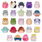 Pliu&scaron;inis žaislas Squishmallows Micromallows, (spalva/dizainas parenkami atsitiktine tvarka), 5 cm