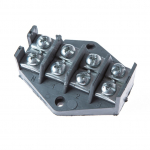 Sujungimo kaladėlė Elektroplast, 4 x 10 mm&sup2;, pilka sp.