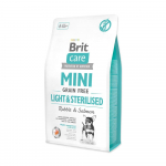 Sausas &scaron;unų maistas Brit Care Mini Light&Sterilised, triu&scaron;iena/la&scaron;i&scaron;a, 2 kg