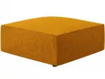 Pufas Micadoni Home Ruby, geltona sp., 93 cm x 93 cm x 40 cm