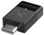 Bluetooth siųstuvas Creative Labs BT-W3X USB-C Male (vyri&scaron;ka), Bluetooth, juoda sp.