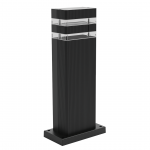 Pastatomas lauko &scaron;viestuvas Eko-Light Vini, 8W, GU10, IP54, juoda sp., 15.3 cm x 40 cm
